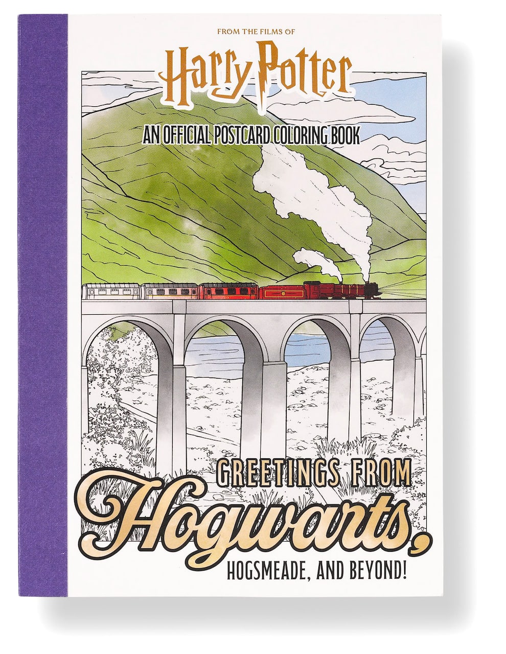 Harry Potter™ Greetings From Hogwarts™, Hogsmeade and Beyond! Postcard Coloring Book